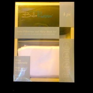 Bella Russo 4 pc Satin Pillow cases and sleep mask